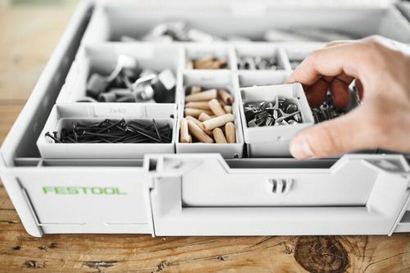 Festool Box 50x50x68/10 Inzetbakjes - Detailed view of the product