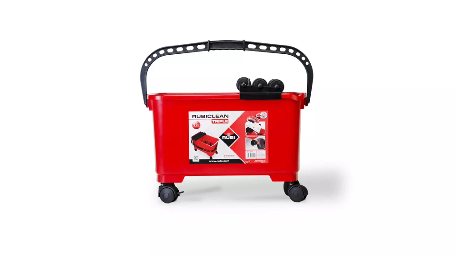 Rubi 21995 Rubiclean SuperPro Washboy Triple - 22L thumbnail 3