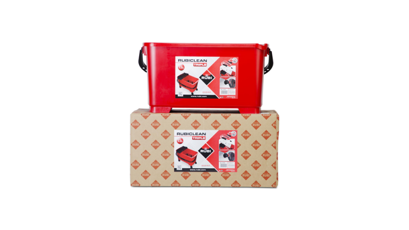 Rubi 21995 Rubiclean SuperPro Washboy Triple - 22L - Detailed view of the product