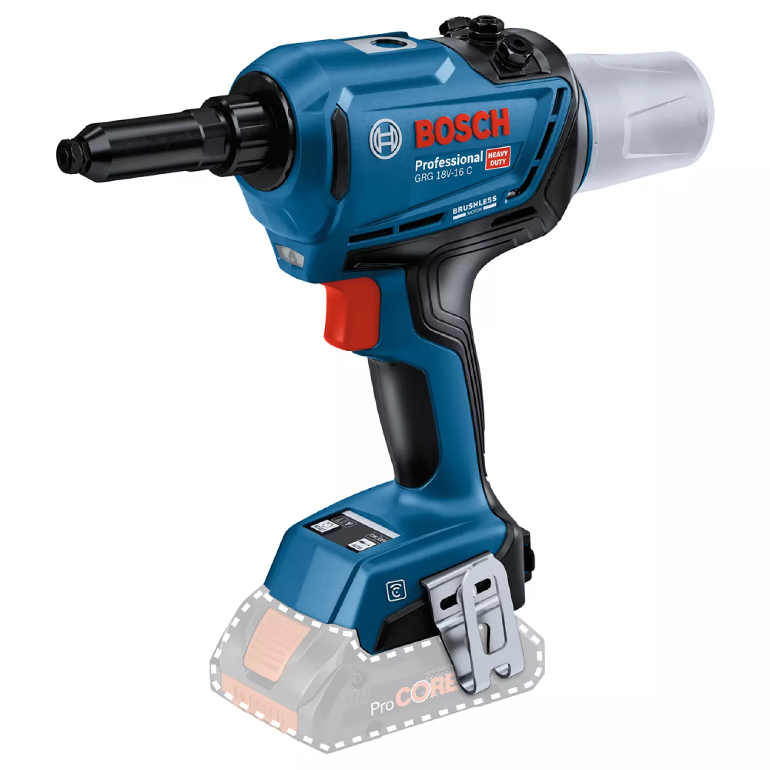 Bosch GRG 18V-16 C 18V Li-ion Accu Popnageltang Body In L-Boxx thumbnail 2