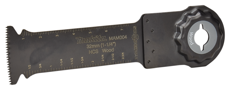 Makita B-66438 MAM004 Invalzaagblad - 32x80mm - Hout - Detailed view of the product