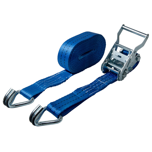 Delta DELTASLING Sjorband Met Ratel - 35 Mm X 6 Meter - 1000 DaN - Blauw