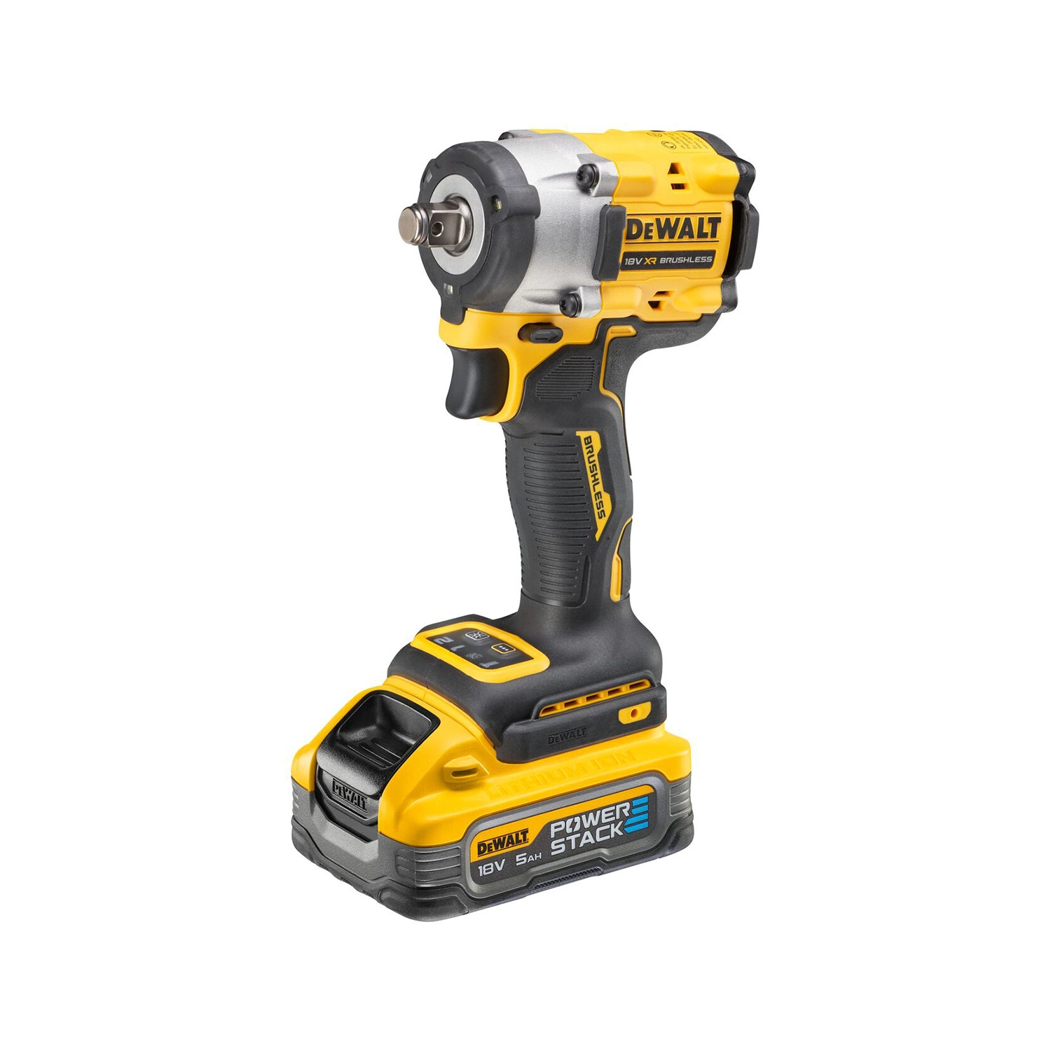 DeWALT DCF921H2T 18V Li-ion Accu Compact Slagmoersleutel Set (2x 5.0Ah Accu) In TSTAK - 609Nm - 1/2'' thumbnail 3