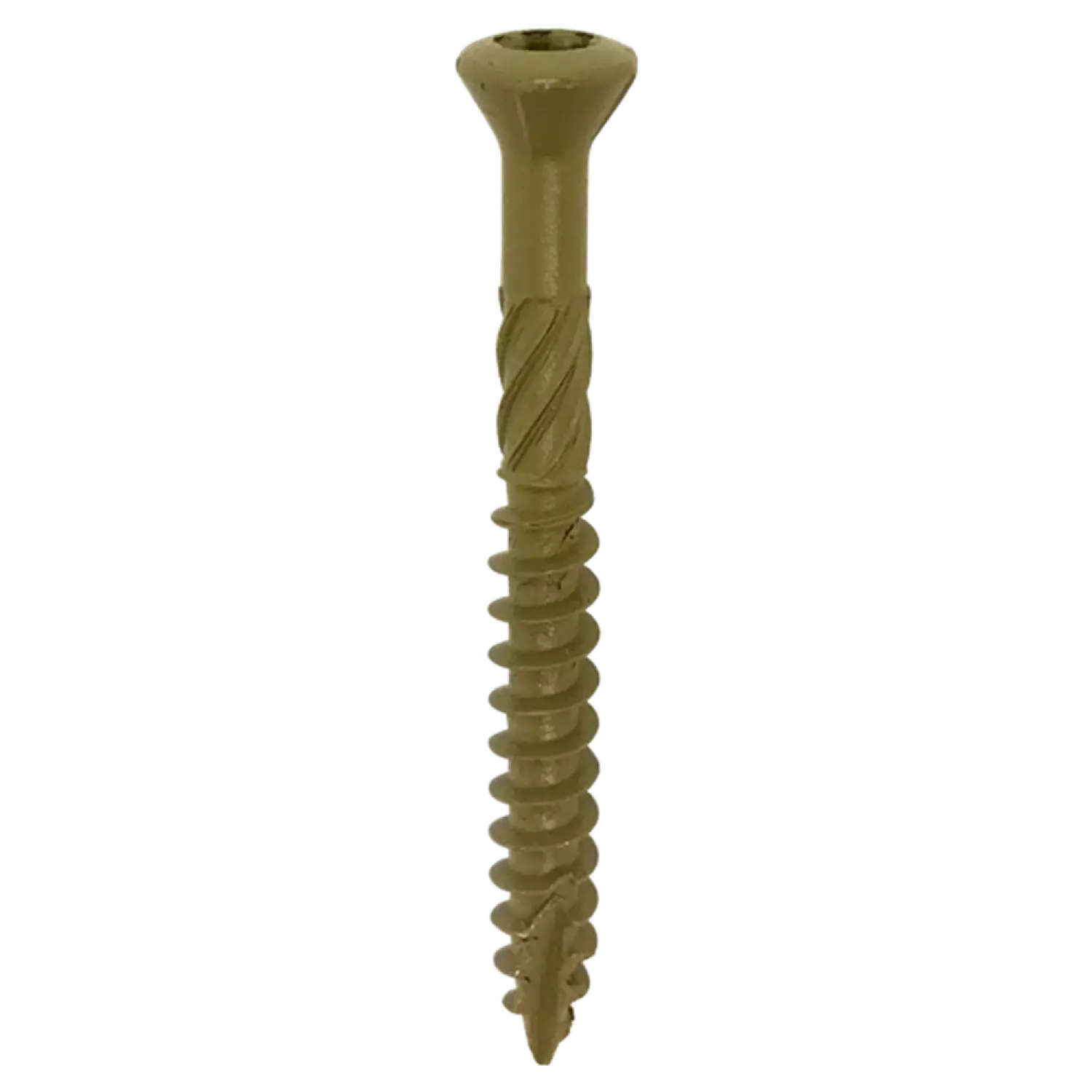 Woodies 61970441 Ultimate Vlonderschroef Gehard Staal - TX25 - 5.0 X 60mm - Verzonken Kop - Deeldraad - Verzinkt (200st)