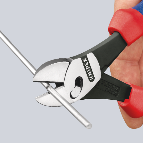 Knipex 7372180 TwinForce Kracht Zijsnijtang - 180mm - Detailed view of the product