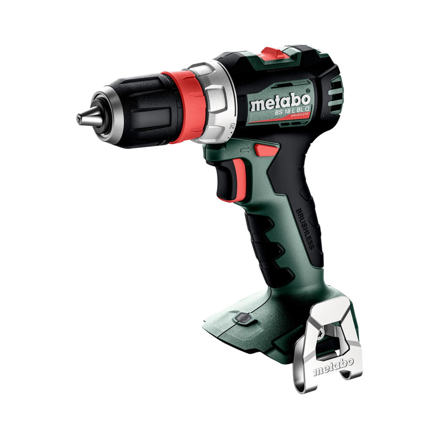 Metabo BS 18 L BL Q 613156840 Accu-schroefboormachine 18 V Li-ion Brushless, Incl. koffer, Zonder accu, Zonder lader