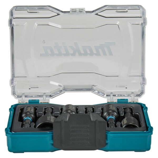 Makita E-15768 6-delige Krachtdoppenset - Zeskant 1/4"Vorm E - Detailed view of the product