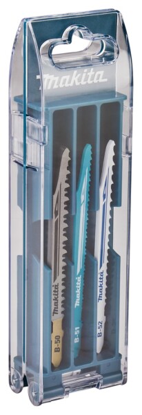 Makita B-44426 10-delige Decoupeerzaagbladenset - Detailed view of the product