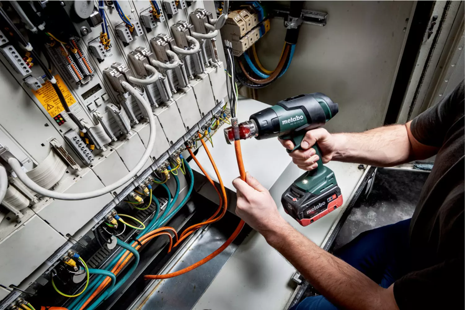 Metabo HG 18 LTX 500-M 18V Li-ion Accu Heteluchtpistool Body In MetaBox - 500°C thumbnail 2