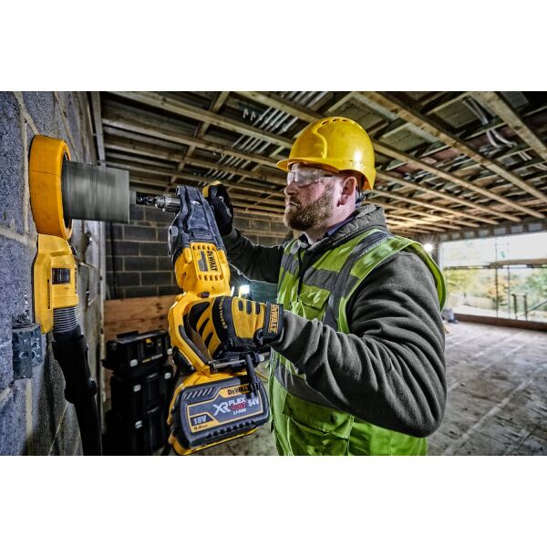 DeWALT DCD470N 54V Li-ion Flexvolt Accu Haakse Boormachine Body - Detailed view of the product