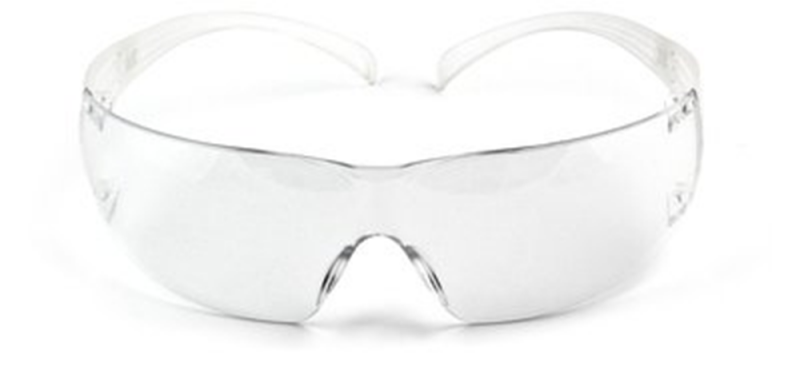 3M SecureFit SF202AF Veiligheidsbril Incl. Anticondens-bescherming Zwart