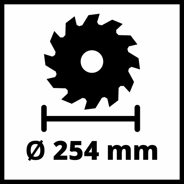 Einhell TC-TS 2225 U Zaagtafel - 2200W - 254 X 30mm - Detailed view of the product
