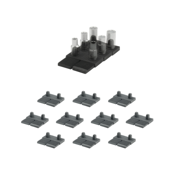 StealthMounts DHSP-1/4-SK-10 Drawer Hive Dophouder 1/4"Voor Ladekast - Zwart - 10 Stuks - Default image for the product