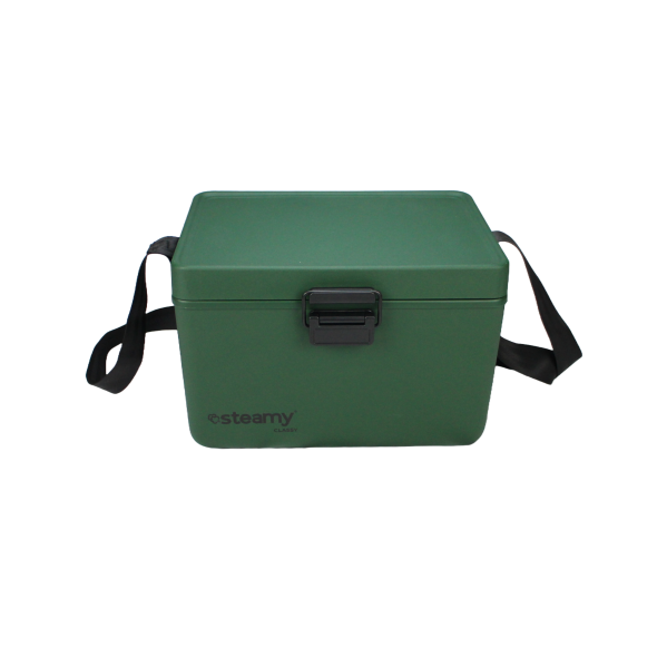 Steamy SCC12GN Classy 12 Koelbox Met Schouderband - 12L - Groen - Detailed view of the product