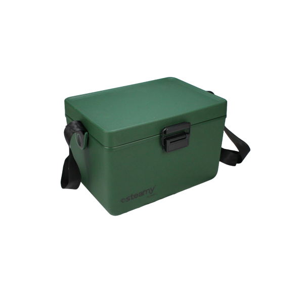 Steamy SCC12GN Classy 12 Koelbox Met Schouderband - 12L - Groen - Detailed view of the product