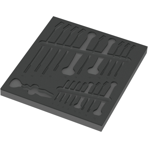 Wera 05137331001 9831 Schuimstof Inlegstuk 6003 Joker Set 1 - Leeg
