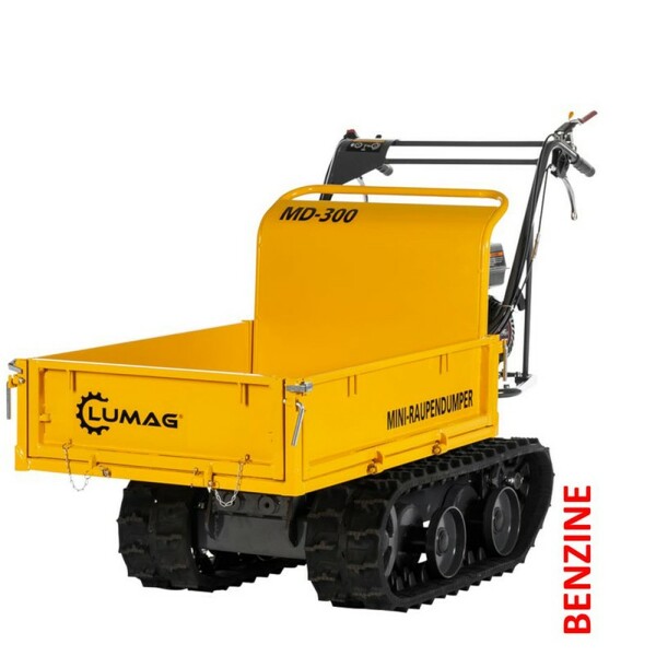 Lumag MD500 Minidumper met rupsbanden 6,5 pk | Rupsdumper met Loncin motor | Rupskruiwagen