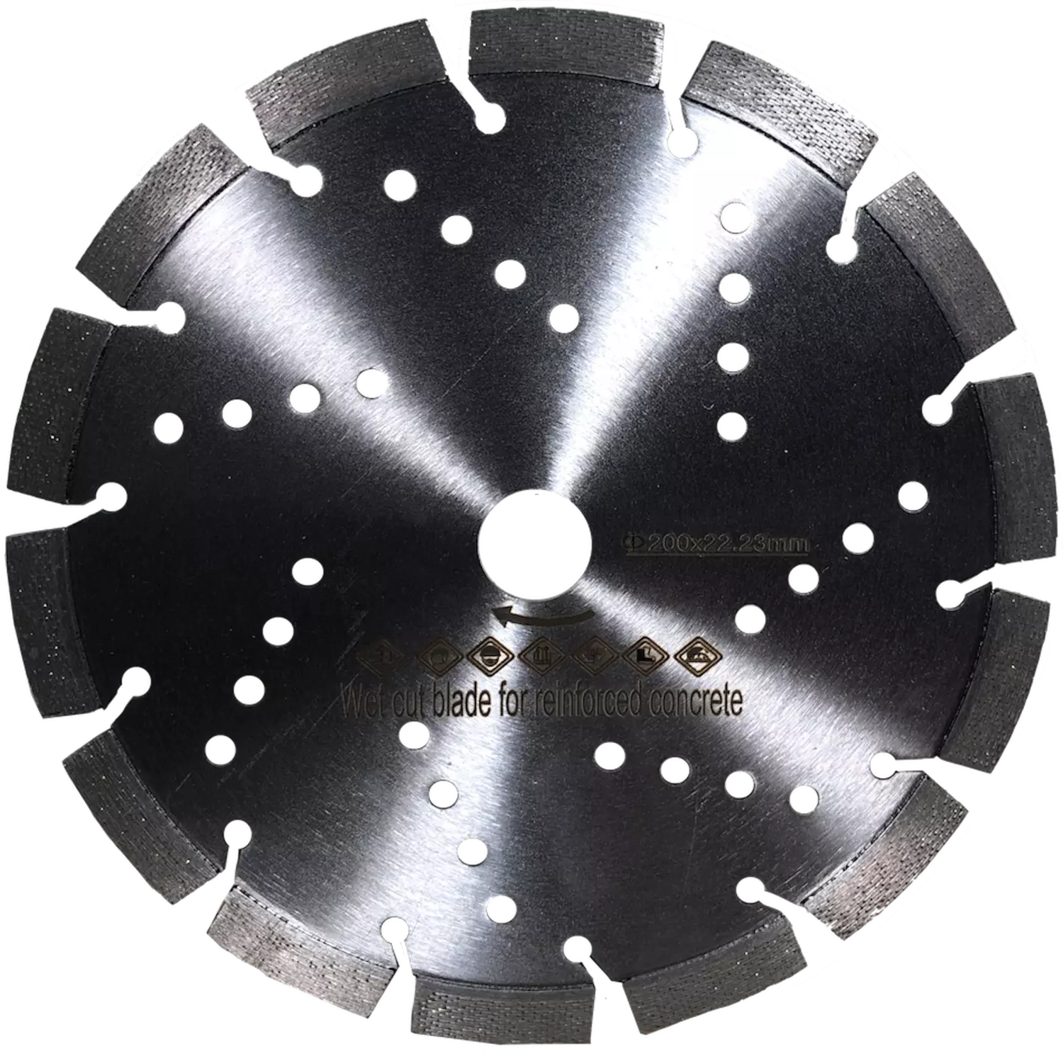 Meijer Tools - Excellent Sleuvenzaagblad Voor Nat En Droog Gebruik In Harde Materialen Zoals Beton -Ø150mm