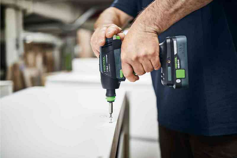 Festool T 18+3 HPC 4,0 I-Set 18V Li-Ion Accu Schroefboormachine Set (2x 4,0Ah) Incl. Boorkoppen In Systainer - 50Nm - Detailed view of the product