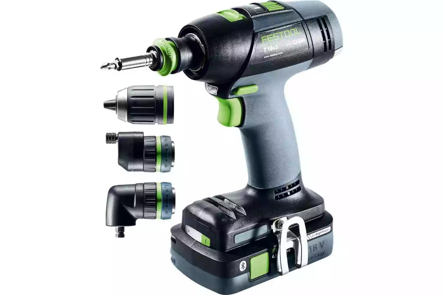 Festool T 18+3 HPC 40 I-Set Accu Schroefboormachine 18V 4.0Ah in Systainer - 577609