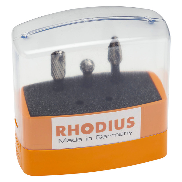 Rhodius HF SET 3-delige HM-Frezenset - 80x60x50mm (3 St)