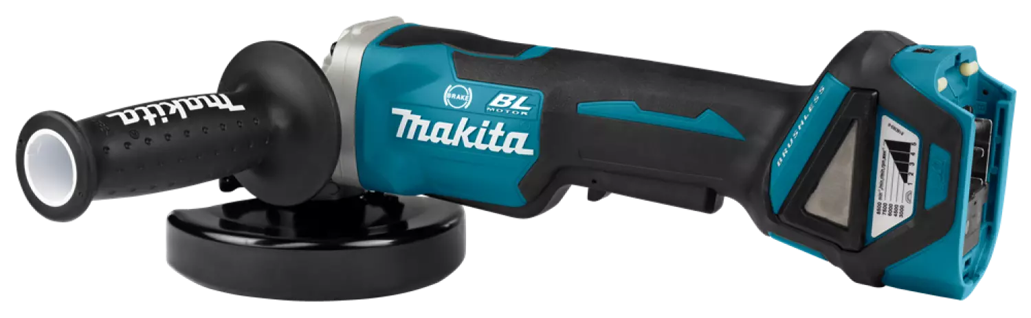 Makita DGA518ZJU 18V Li-Ion Accu AWS Haakse Slijper Body In Mbox - 125mm - Koolborstelloos thumbnail 4