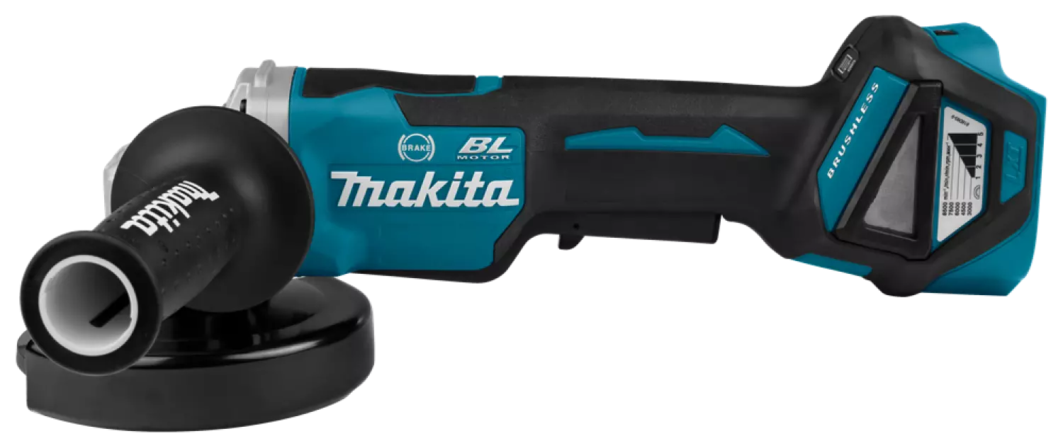 Makita DGA518ZJU 18V Li-Ion Accu AWS Haakse Slijper Body In Mbox - 125mm - Koolborstelloos thumbnail 3