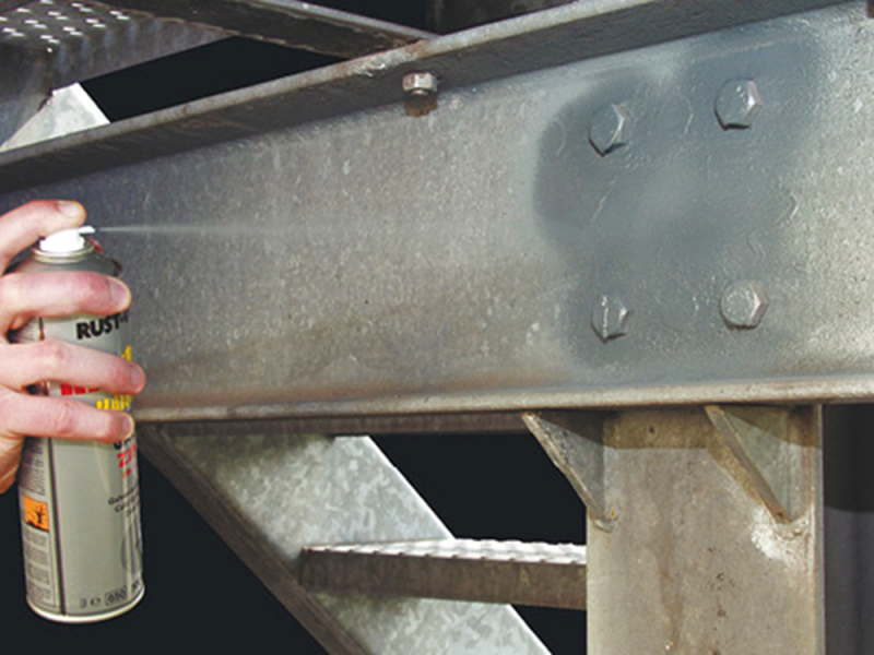 Rust-Oleum Hard Hat Galva Zinc - Zink - 0,5L - Detailed view of the product