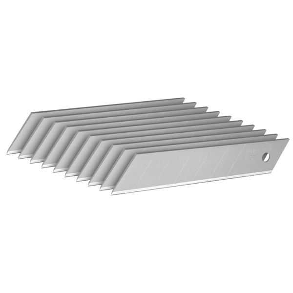 Stanley 0-11-325 Reservemessen Voor Afbreekmes - 0,7 X 110 X 25mm (10st) - Detailed view of the product