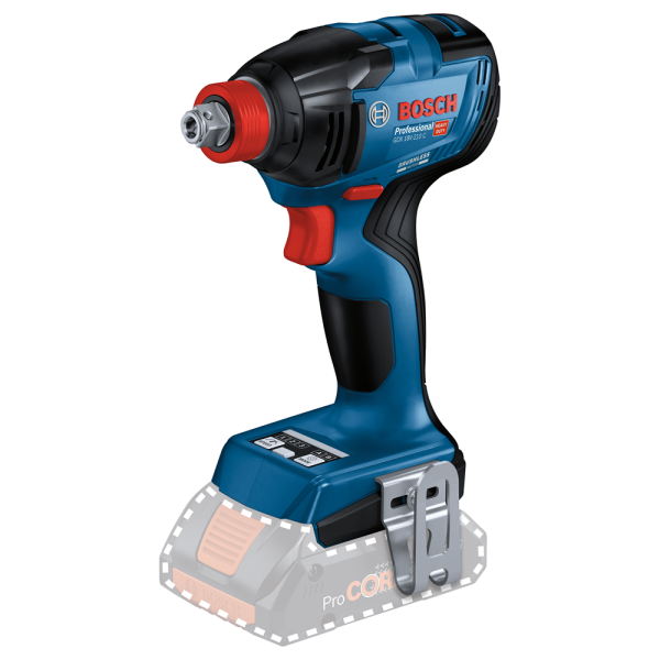Bosch GDX 18V-210 C 18V Li-ion Accu Draaislagmoeraanzetter Set (2x 4.0Ah Accu) In L-Boxx - 210Nm - Detailed view of the product