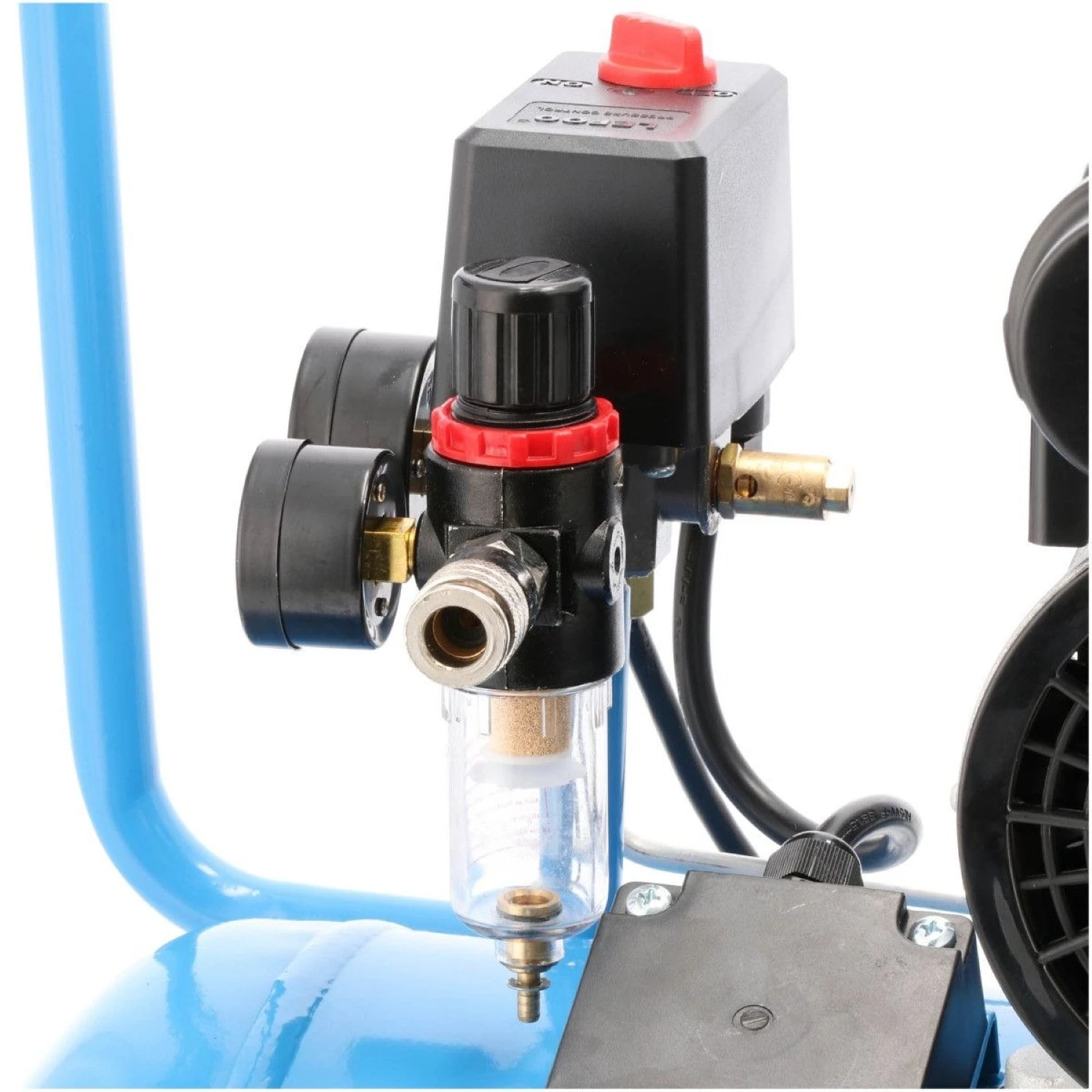 Airpress LMO 50-270 Compressor - Olievrij - 1,5 KW - 8 Bar - 256 L/min - 50L thumbnail 3