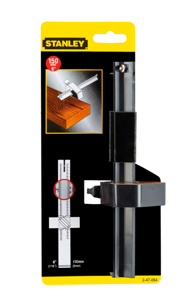 Stanley 2-47-064 Plastic Kruishout - Detailed view of the product