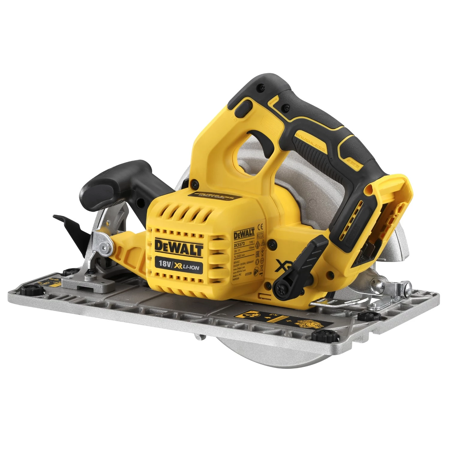 DeWALT DCS572N 18V Li-ion XR Accu Cirkelzaag Body - 184mm thumbnail 3