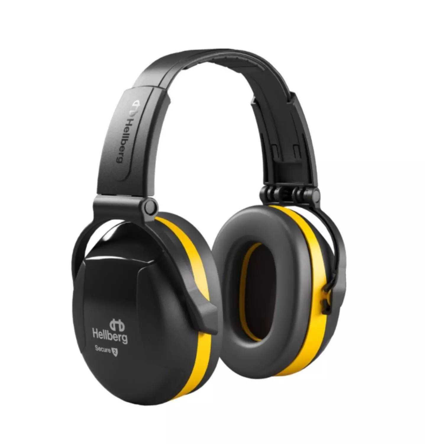 Hellberg Safety SECURE 2 Gehoorbescherming - Opvouwbaar - Geel