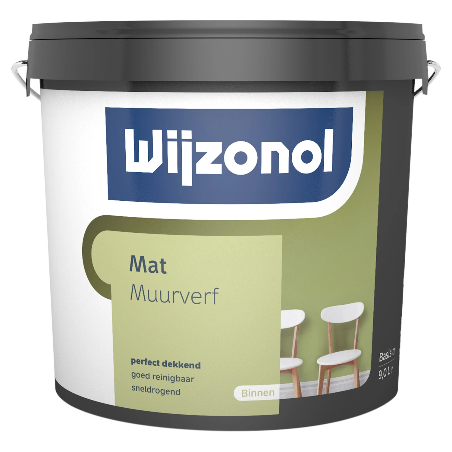 Wijzonol Muurverf Mat - Op Kleur Gemengd - 10L afbeelding
