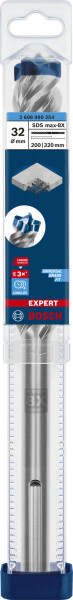 Bosch 2608900254 EXPERT Hamerboor SDS Max-8X - 32x200x320mm - Detailed view of the product