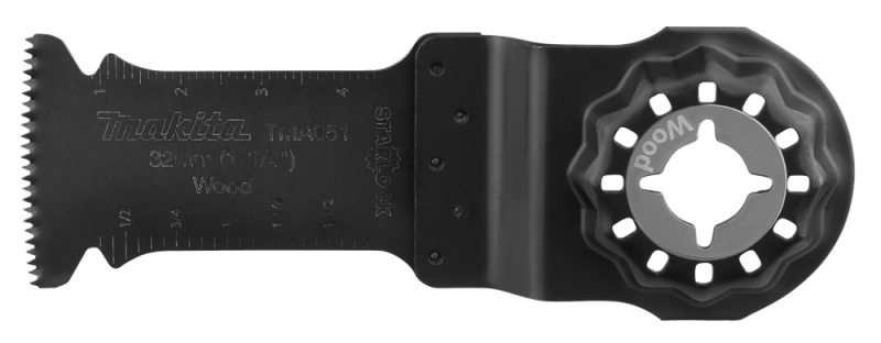 Makita B-64858-5 / TMA051 Invalzaagblad - 32x50mm (5st.) - Detailed view of the product