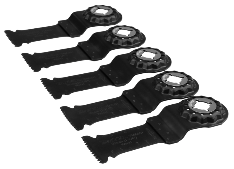 Makita B-64858-5 / TMA051 Invalzaagblad - 32x50mm (5st.) - Detailed view of the product