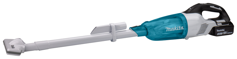 Makita DCL281RTWX 18V Li-Ion Accu Steelstofzuiger Wit Set (1x 5,0Ah) - 1500l/min - Koolborstelloos - Detailed view of the product