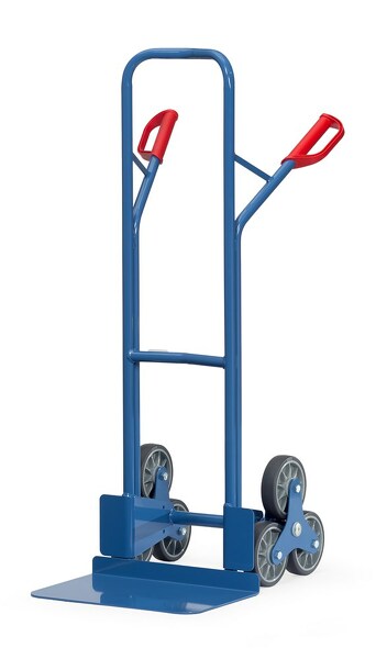 Fetra TK1326 Traploper Steekwagen - Staal - 3-wielster - 3 X Wiel 160 X 40 Mm
