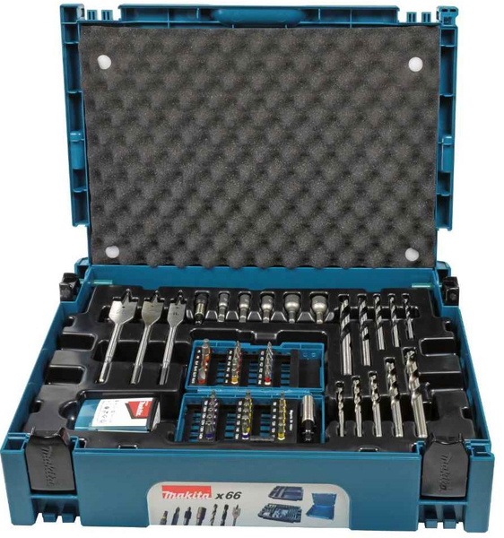 Makita B-43044 66 Delige Bit&Boren Set In Mbox