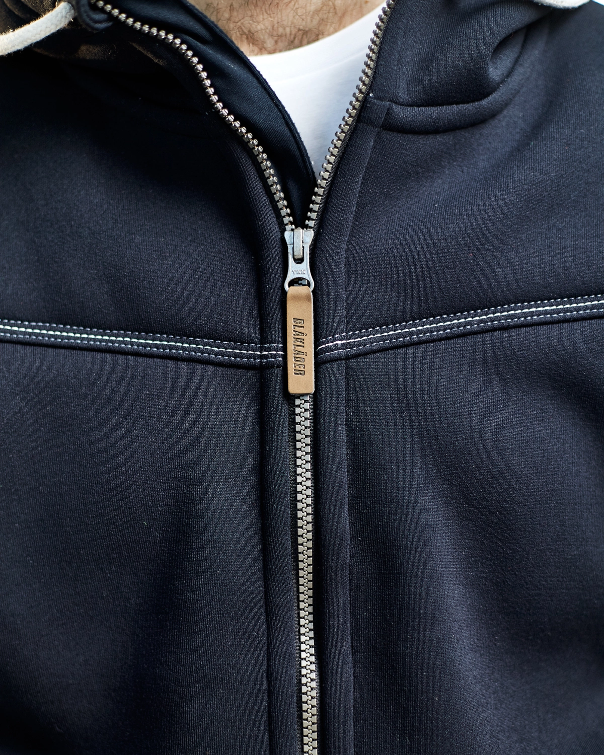 Blåkläder 4933 Hoodie Met Warme Voering - Zwart - XL thumbnail 3