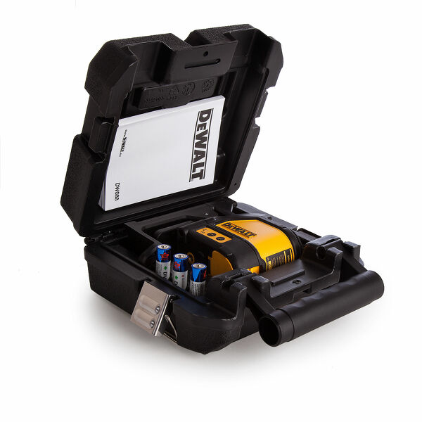 DeWALT DW088K Zelfnivellerende Kruis-/lijnlaser In Koffer - 2 Lijnen - Rood - 15m - Detailed view of the product