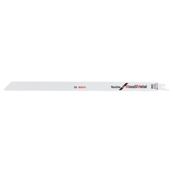 Bosch 2608656022 / S 1222 VF Reciprozaagblad - 300 X 10/14TPI - Hout/Metaal (5st)