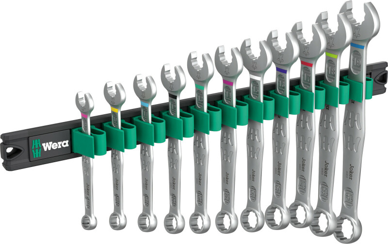 Wera 05020233001 11-delig 9640 Magneetstrip 6003 Joker 1 Ringsteeksleutelset