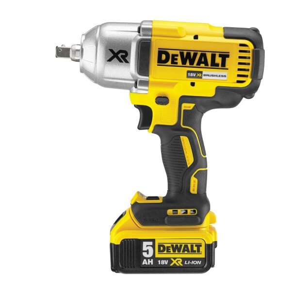 DeWALT DCF899HP2-QW 18V Li-ion Accu Slagmoersleutel Set (2x 5.0Ah Accu) In TSTAK - 950Nm - 1/2"- Koolborstelloos - Detailed view of the product