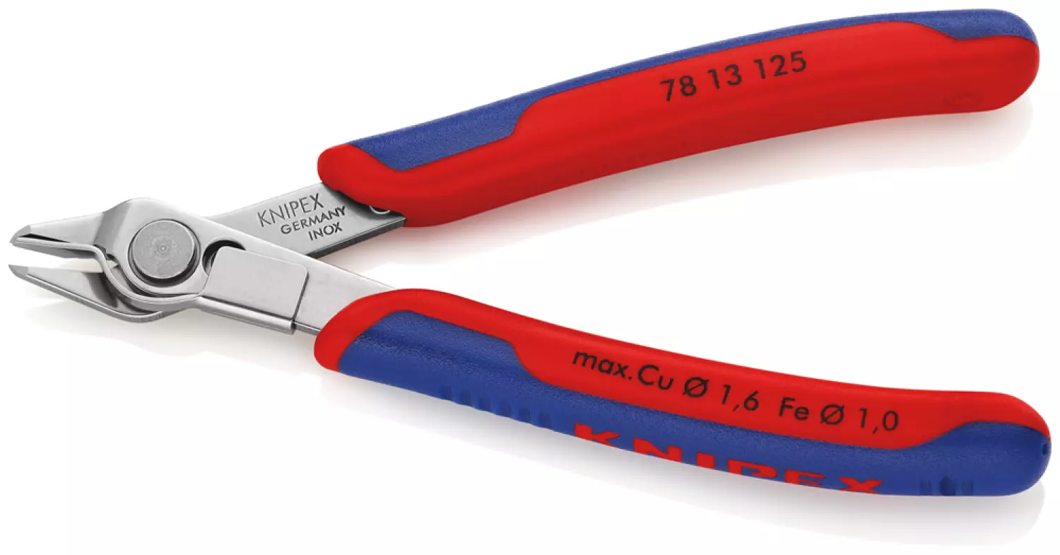 Knipex 7813125 Super-Knips Precisie Zijsnijtang - Elektronica - 125mm thumbnail 2