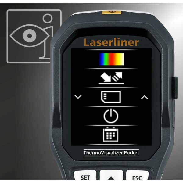 Laserliner 082.074A ThermoVisualizer Pocket Infrarood Thermometer - Detailed view of the product