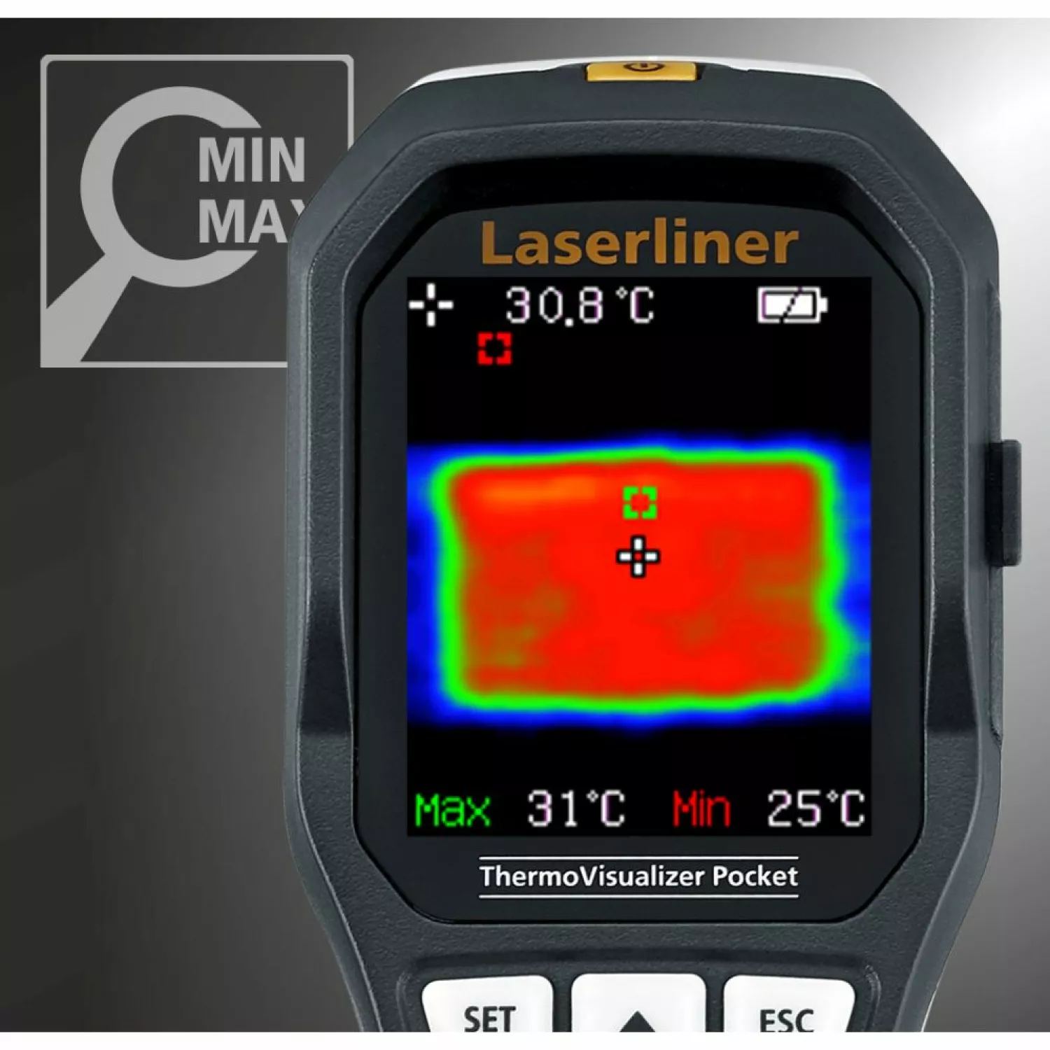 Laserliner 082.074A ThermoVisualizer Pocket Infrarood Thermometer thumbnail 3
