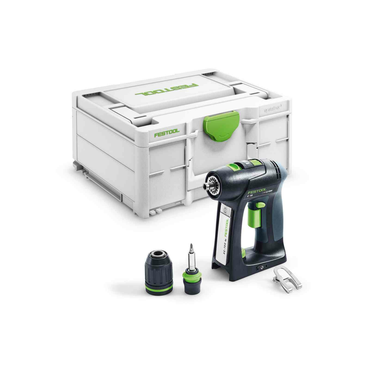 Festool C 18-Basic - Perceuse-visseuse sans fil - Machine seule